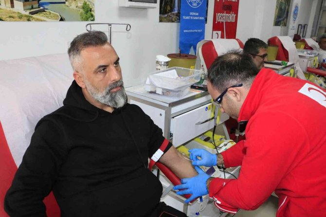 Erzincan Tso’dan Kan Bağışı Kampanyası