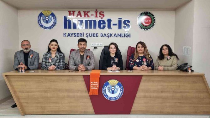 Hak-i̇ş’li Kadınlar Kadına Yönelik Şiddete ‘Hayır’ Dedi