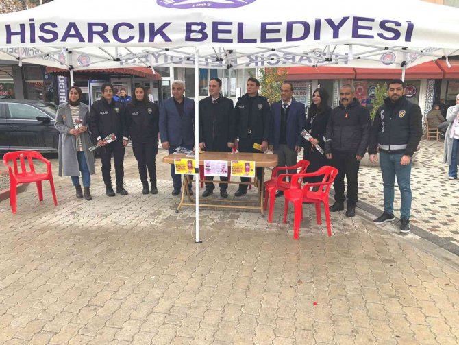 Hisarcık’ta “Kadına Yönelik Şiddete Karşı Uluslararası Mücadele Günü” Etkinliği