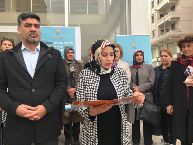 Iğdır’da Kadına Yönelik Şiddete Karşı Basın Açıklaması Yapıldı