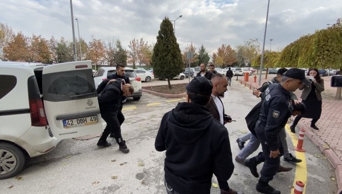 Konya’daki Hayvana Eziyet Şüpheliler Adliyeye Sevk Edildi