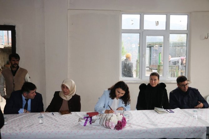 Kaymakam Yandımata Vatandaşlarla Buluştu