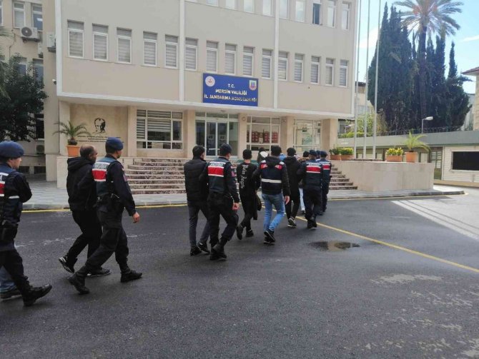 Mersin’de Terör Operasyonu: 10 Gözaltı