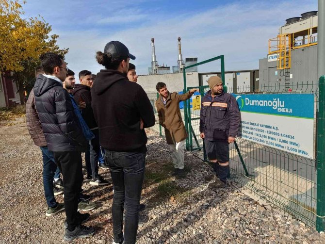 Nevü’lü Öğrencilerden ‘Elektrik Enerjisi Üretim’ Tesislerine Teknik Gezi