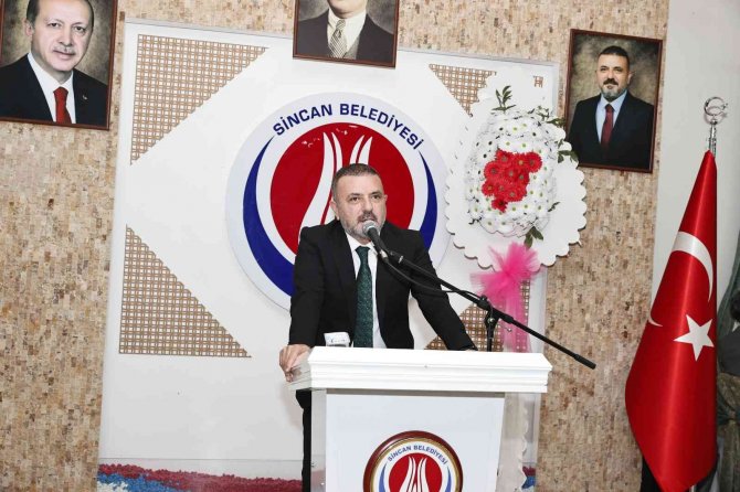 Sincan Belediye Başkanı Ercan, Öğretmenlerle Bir Araya Geldi