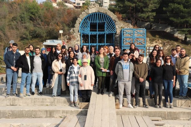 Justinianus Köprüsü Restorasyonunu İncelediler