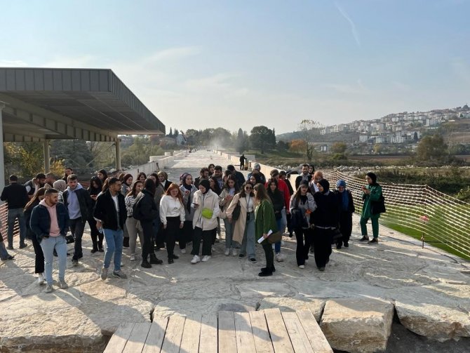 Justinianus Köprüsü Restorasyonunu İncelediler