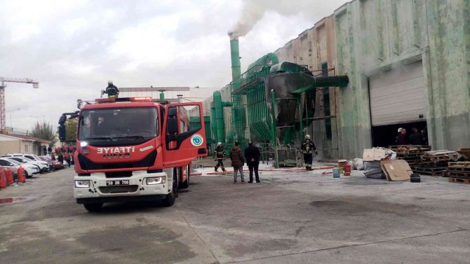 Fabrikada Yangın Sonrası Patlama: 2 Yaralı