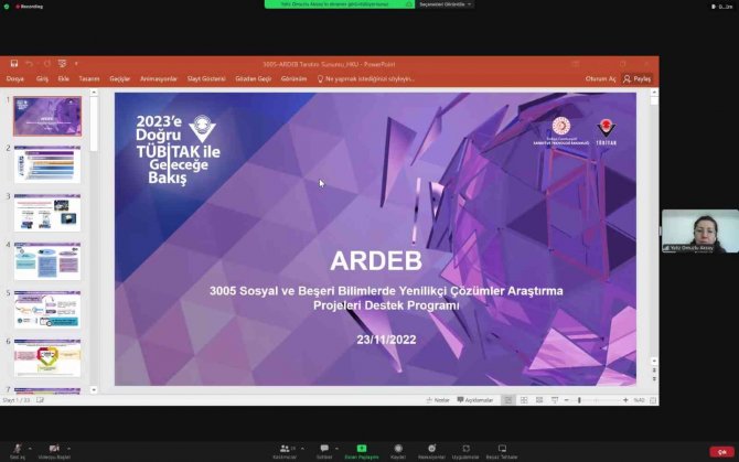 ’Sosyal Ve Beşeri Bilimler’ Proje Destekleri Tanıtıldı