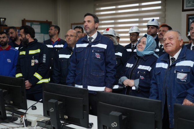 Kardemi̇r’de Yenilenen Yüksek Fırın Devreye Alındı