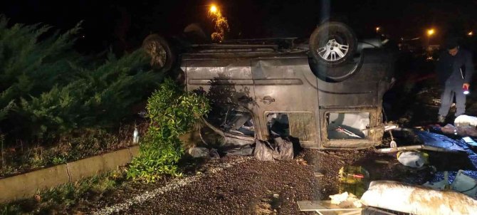 Hurdaya Dönen Araçtan Sağ Çıktı