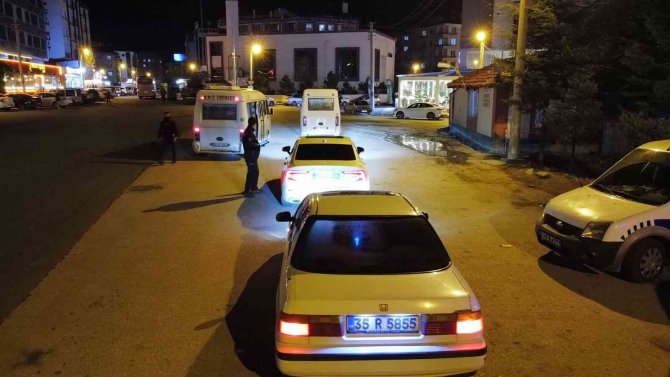 Polisten Öğrenci Nüfusunun Fazla Olduğu Mahallede Dron Destekli Denetim