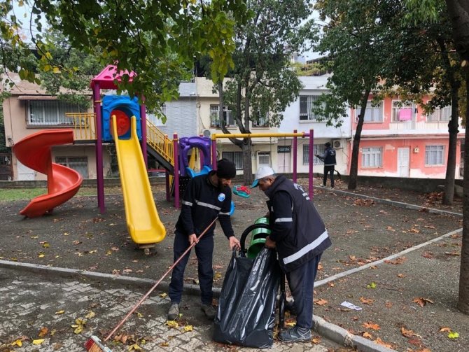 Antakya’da Park Ve Yeşil Alanlar Kışa Hazırlanıyor