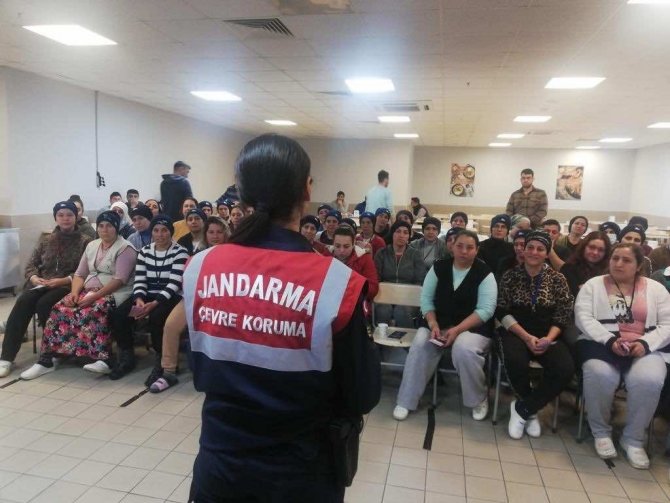 Jandarma Çineli Vatandaşları Bilgilendirdi