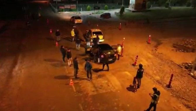 Nazilli Emniyetinden 6 Noktada Eş Zamanlı Şok Uygulama