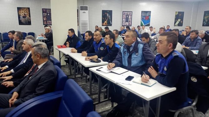 Zabıta Ekiplerine Yönelik Seminer Düzenlendi