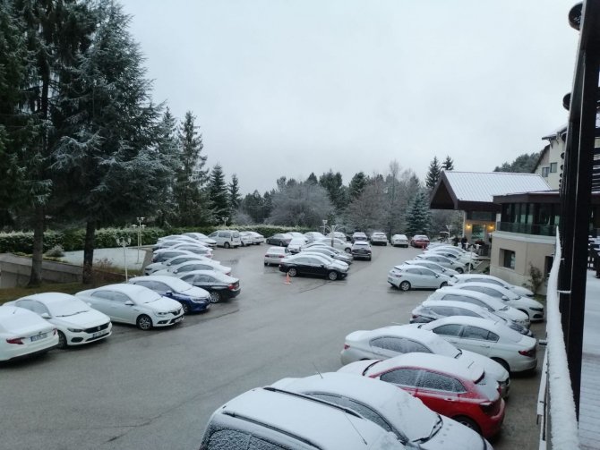 Bolulular Güne Karla Uyandı