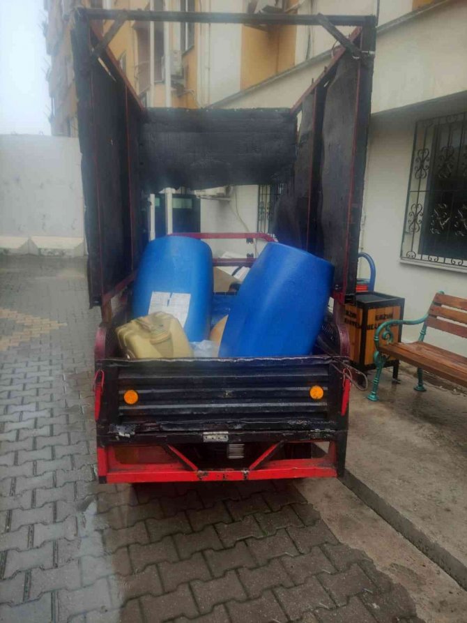 Tırın Deposundan Mazot Çalan 2 Kişi Yakalandı