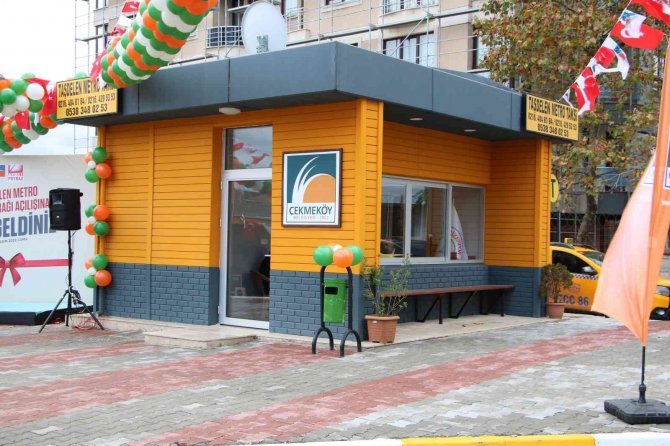 Çekmeköy’de Taksiciler Yeni Duraklarına Kavuştu