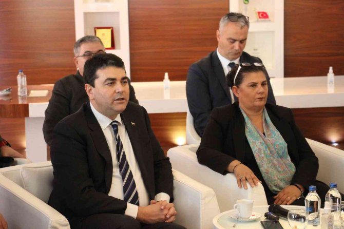 Başkan Çerçioğlu Dp Genel Başkanı Uysal’ı Ağırladı