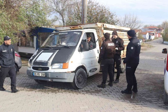 Keşan’da Huzur Ve Güven Uygulaması