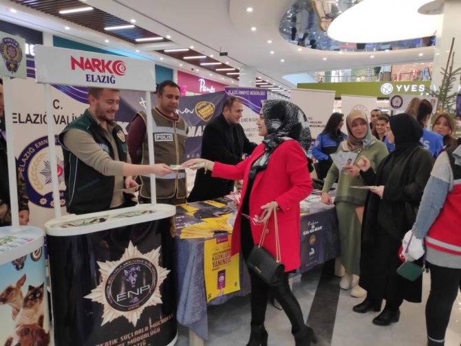 Elazığ Emniyetinden ’Kadına Şiddetle Mücadele’ Çalışması