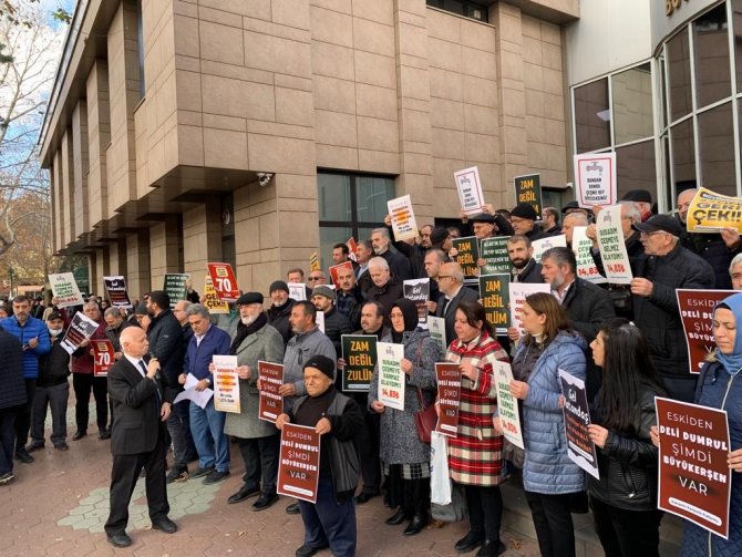 Eskişehir’de Su Zammı Protesto Edildi