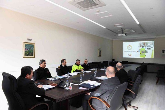 Muğla İ̇l Güvenlik Toplantısı Yapıldı