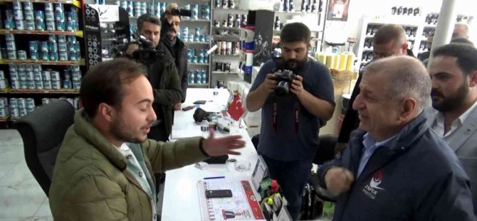 Ümit Özdağ’a Kilis’te "Suriyeli" Tepkisi