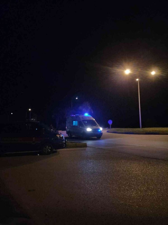 Trafik Kazasında Motosiklet Sürücüsü Ağır Yaralandı
