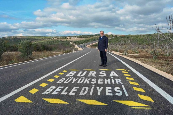 Gölyazı Yolu Sil Baştan Yenilendi