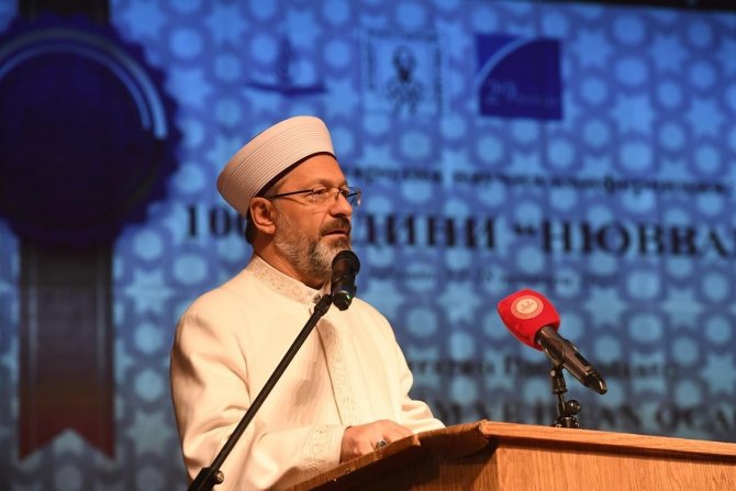 Diyanet İ̇şleri Başkanı Erbaş, Medresetü’n Nüvvâb’ın 100. Yıl Sempozyumu’na Katıldı