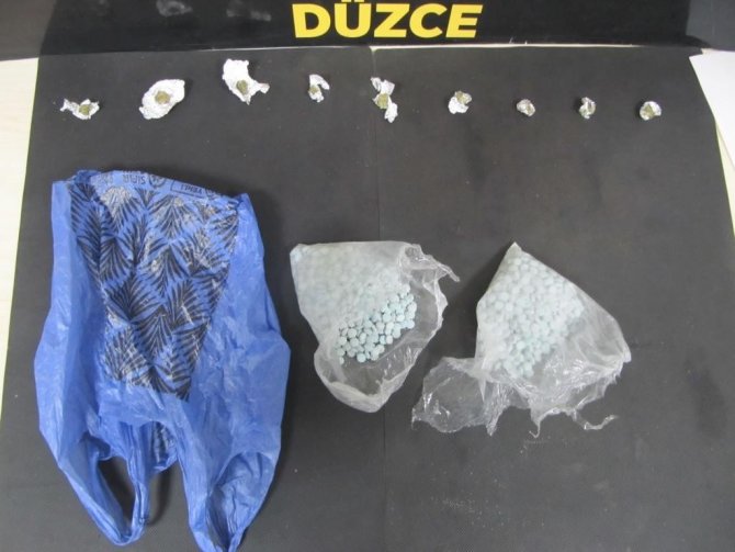 Düzce’de Uyuşturucu Operasyonunda 3 Tutuklama