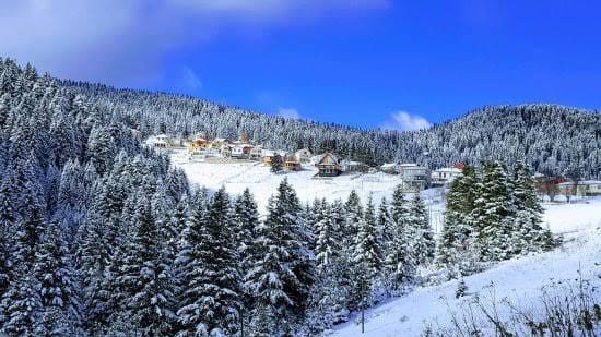 Giresun’un Yüksek Kesimlerinde Kar Yağışı Etkili Oldu