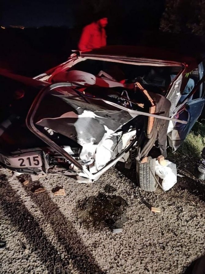 Hatay’da Trafik Kazası: 2 Yaralı