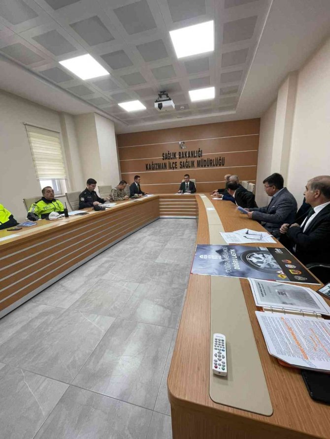 Kağızman’da Kış Tedbirleri Toplantısı Yapıldı