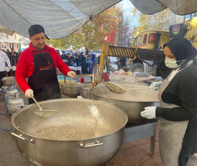Ordu’da Festivalde 10 Ton Hamsi İkram Edildi