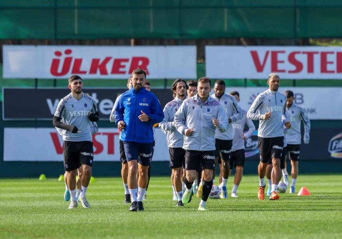 Trabzonspor Hazırlıklarını Sürdürdü