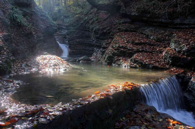 Saklı Cennet ‘Kudavas Şelalesi’ Ziyaretçilerini Büyülüyor