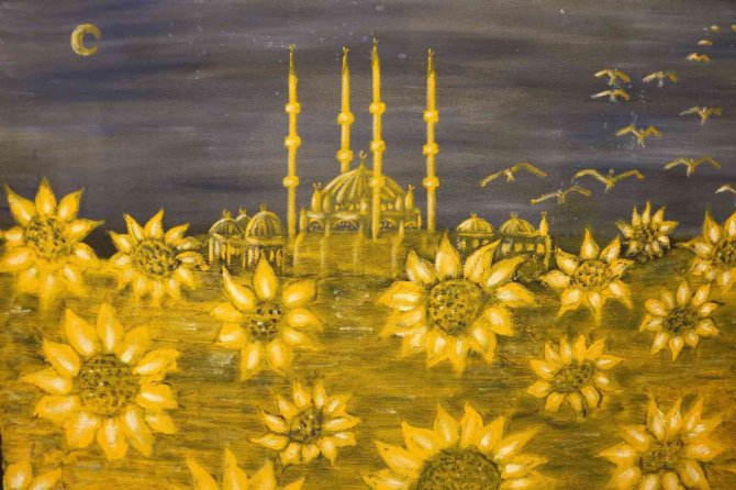 Yıllardır Mimar Sinan’ın Eserlerini Büyük Bir Sevgiyle Resmediyor