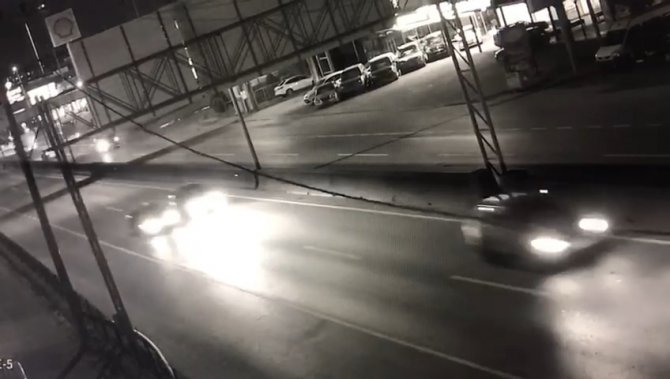 Sürücülerin Tartışması Kaza İle Sonlanmıştı, O Anlar Kameraya Yansıdı