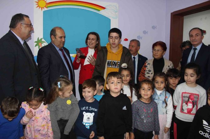 Hayırsever Anne Oğlunun Anısına Anasınıfı Yaptırdı