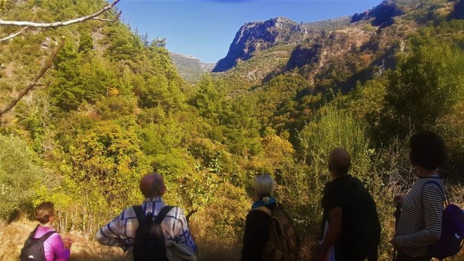 Aydın Dağlarını Hazan Renkleri Sardı