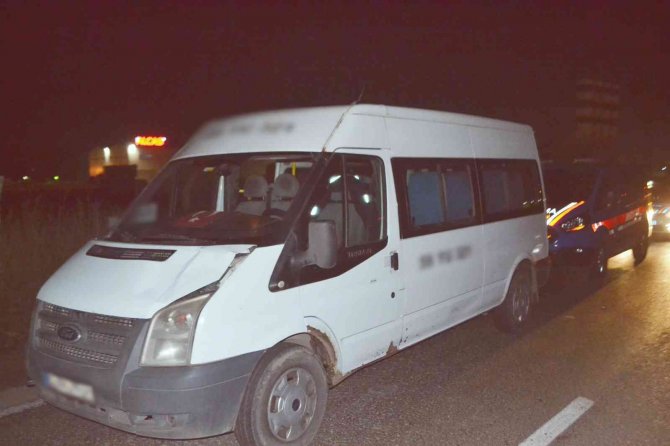 Tekirdağ İşçi Servisinin Çarptığı Yaya Ağır Yaralandı