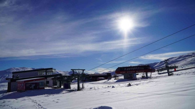 Erciyes’te Muhteşem Kış Manzarası