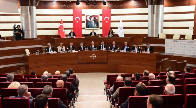 Atso Başkanı Bahar: "Gelecek Yıl Antalya Turizminin Yeni Bir Rekor Kırmasını Bekliyoruz”