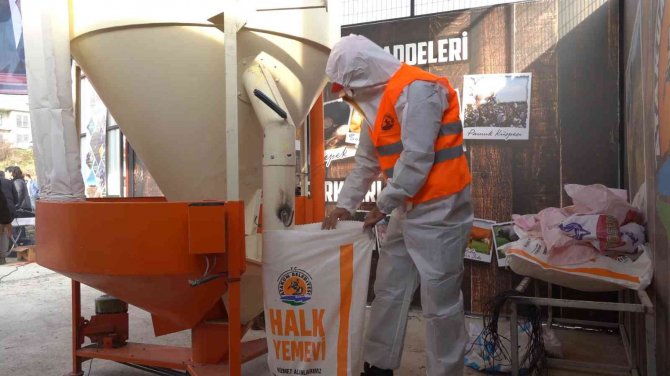 Atakum’un İkinci Halk Yem Evi Açıldı
