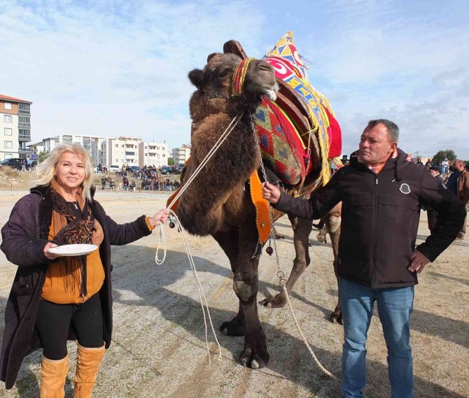Burhaniye’de Kadın Güreş Sever