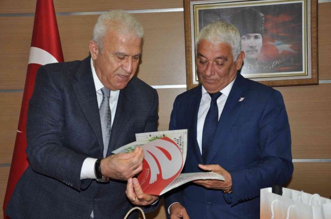 Başkan Atay Ve Beraberindeki Heyet, Kardeş Şehir Güzelyurt’ta İncelemelerde Bulundu