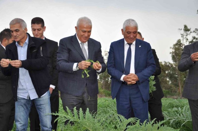 Başkan Atay Ve Beraberindeki Heyet, Kardeş Şehir Güzelyurt’ta İncelemelerde Bulundu